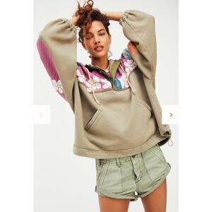 OneTeaspoon Cargo Bandit Low Waisted Shorts Jeans Denim Light 29 Distressed